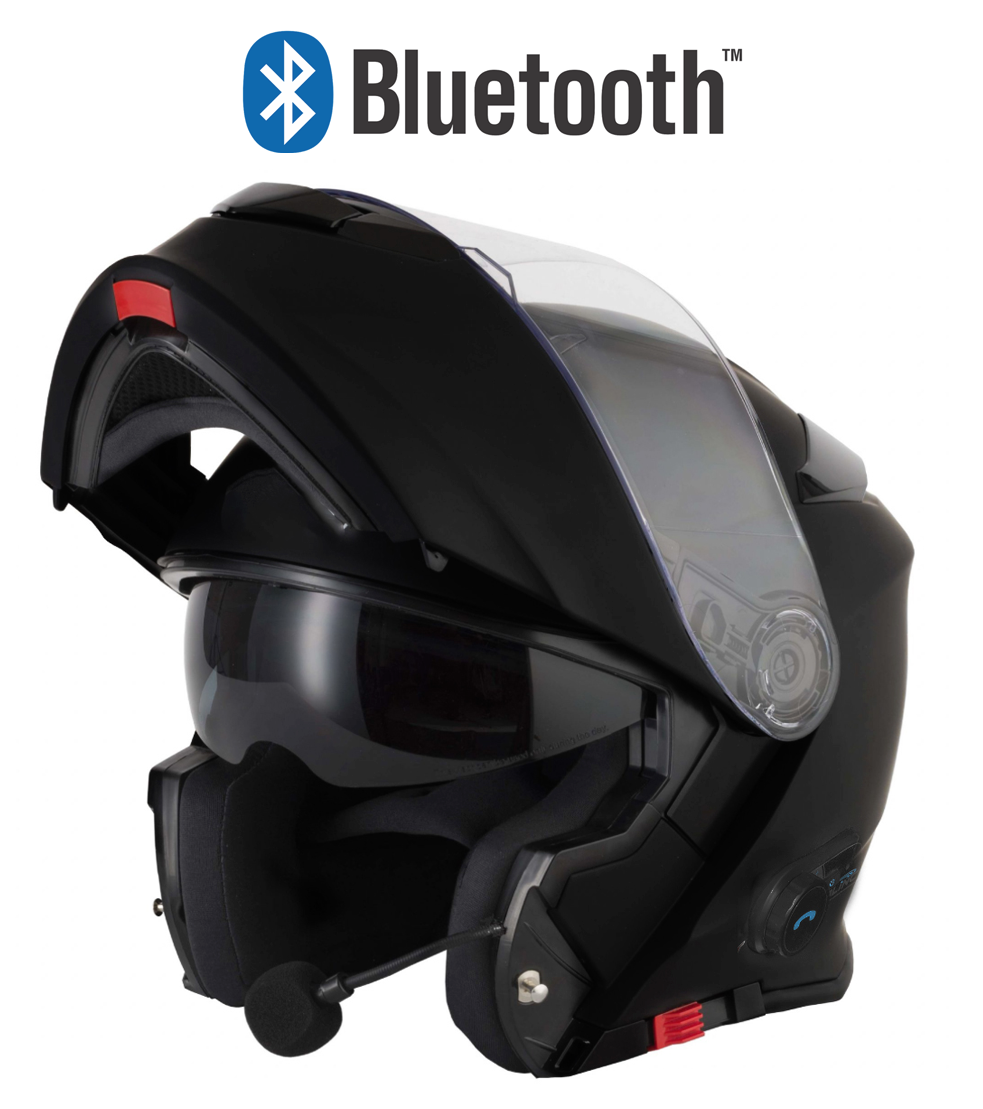 OBEST Intercom Moto Bluetooth Casque, Connecter Jusqu'à 10 Riders