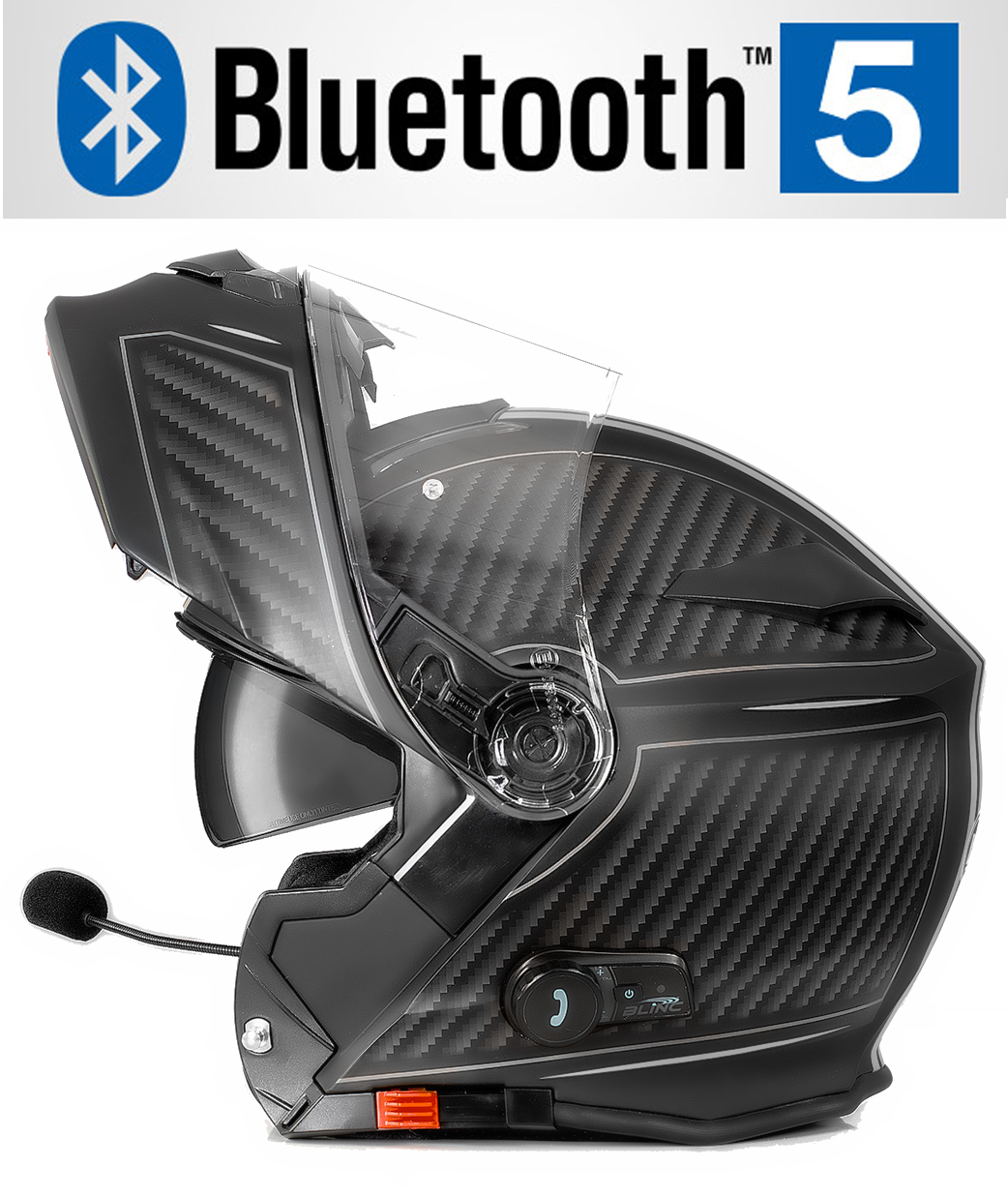 Bluetooth Casque Moto Équitation Extérieure, Hd Anti-brouillard Miroir  Casque Intégral Visage Et Les Hommes Personnalité Cool Anti-usure, ECE  Homologué Bluetooth Modulaire Off-road Casques, 59-64CM : : Auto  et Moto