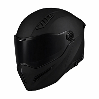 Ghost Dark Aero Edition 22-06 Matt Black Klappbarer Motorradhelm