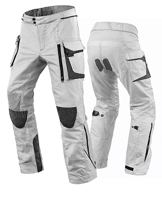 Premium Dynatech Grey Kevlar 17092:2020 Wasserdichte Motorradtextilien Hose