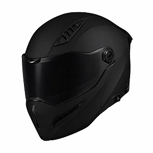 Ghost Dark Aero Edition 22-06 Matt Black Klappbarer Motorradhelm