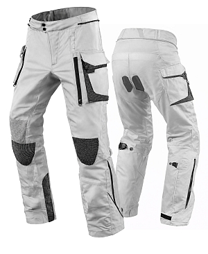 Premium Dynatech Grey Kevlar 17092:2020 Wasserdichte Motorradtextilien Hose