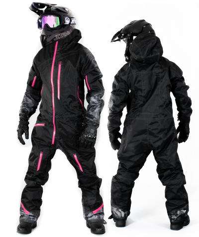Lady Evolution Camopink Overall Atv/Snowmobile Ce Textilstall Lec 9870