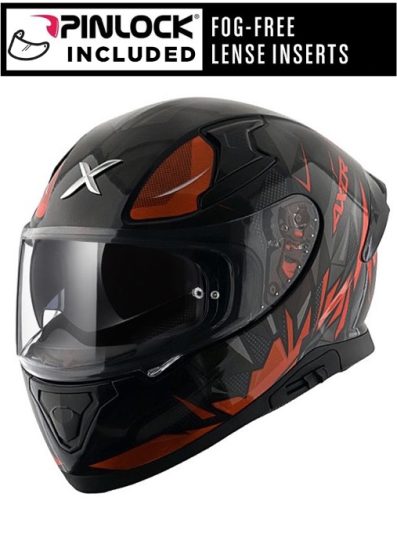 Axor Apex Hunter Black Orange Sonnenblende Mit Pinlock Im Lieferumfang Enthalten. Mc-Helm – Mcv
