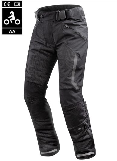 Airflow Air Ce-Aa Schwarze, Wasserdichte Mc-Allwetterhose