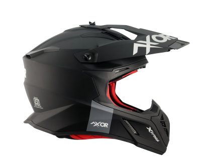 Sniper Solid Motocross Motocross-Helm In Mattem Schwarz Mcv