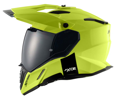 Adventure Xcross Dualvisor Neon Yellow Ece 22-06 Motorrad Helm