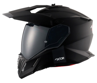 Adventure Xcross Dualvisor Matt Black Ece 22-06 Motorrad Helm