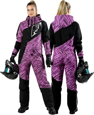 Lady Premium Gravity Pink/Black Overall Atv / Schneemobil