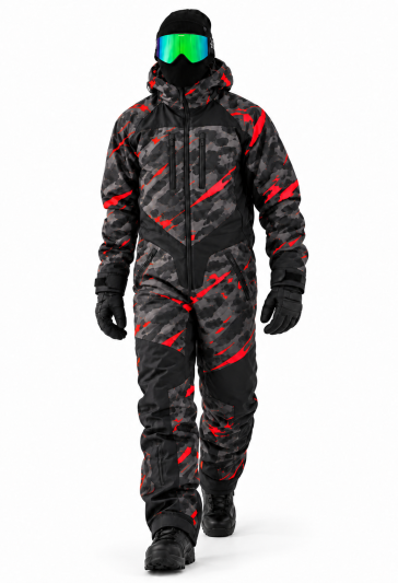 Premium Ignition Dark Red Overall Atv/Snowmobile Ce All-Vadersstall