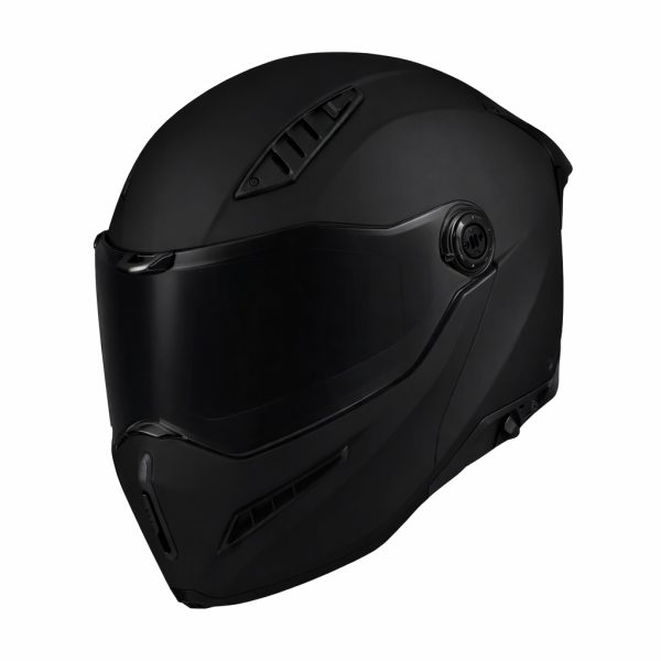 Ghost Dark Aero Edition 22-06 Matt Black Klappbarer Motorradhelm
