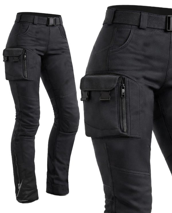 Lady Cargo Tactical Wp Kevlar Motorrad-Leggings