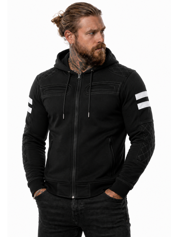 Premium Rivalblack Ce 17092:2020 Wasserdichter Motorrad-Hoodie Mcv
