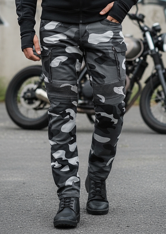 Cargo Camo Gt-Rider Wp Ce 17092 Aa Motorrad Jeans
