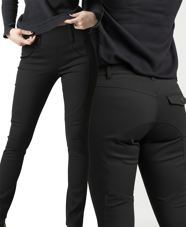 Lady Maya Kevlar Wasserdichte Ce 17092 Leggings Biker Motorradhose
