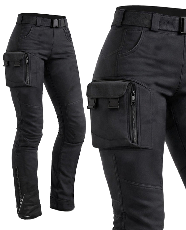 Lady Cargo Tactical Wp Kevlar Motorrad-Leggings