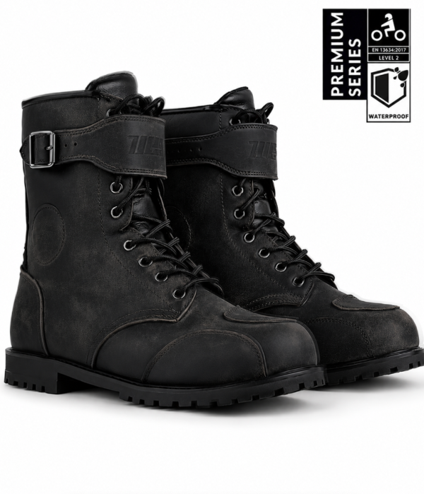 Wasserdichte Mc-Stiefel Schwarz Gealtert Ce-Level 2
