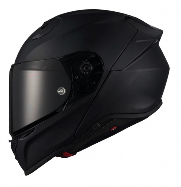 Nighthawk 22.06 Klappfront, Mattschwarz, Zu Öffnen Motorradhelm
