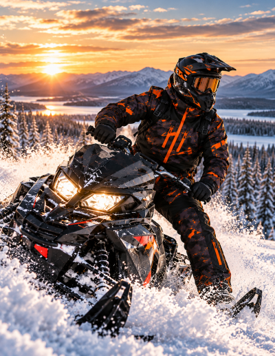Premium Ignition Dark Overall Atv/Snowmobile Ce All-Vadersstall