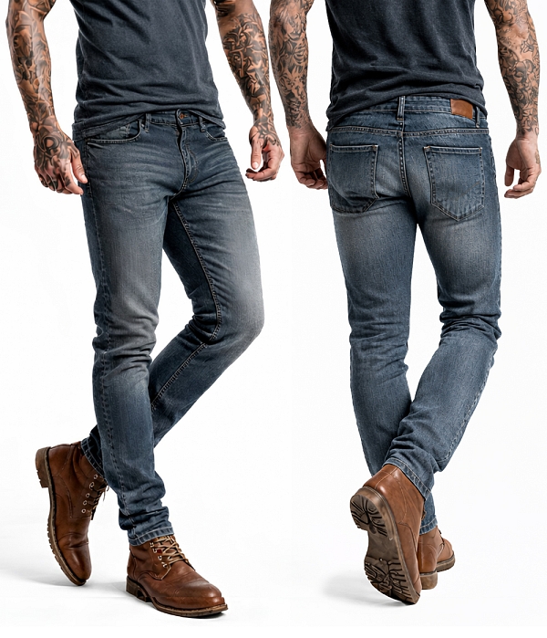 Cruiser V4 Wp Dirtyblue Jaguar-Aa Kevlar Motorrad-Jeans Mcv