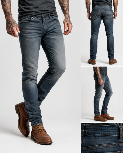 Cruiser V4 Wp Dirtyblue Jaguar-Aa Kevlar Motorrad-Jeans Mcv
