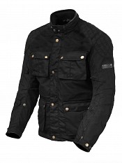 Black Pendle Wax Schwarz Ce-aa Wasserdichte Mc AllvÄdersjacke