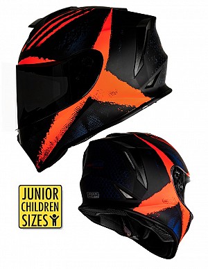 Casque Moto Junior V151 Orange