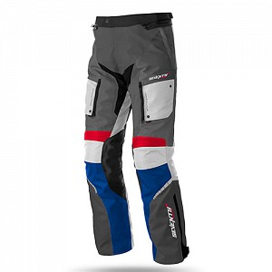 Seventy Degrees Sd-pt3 Unisex Dark Gray/red/blue Waterproof Textile Trousers