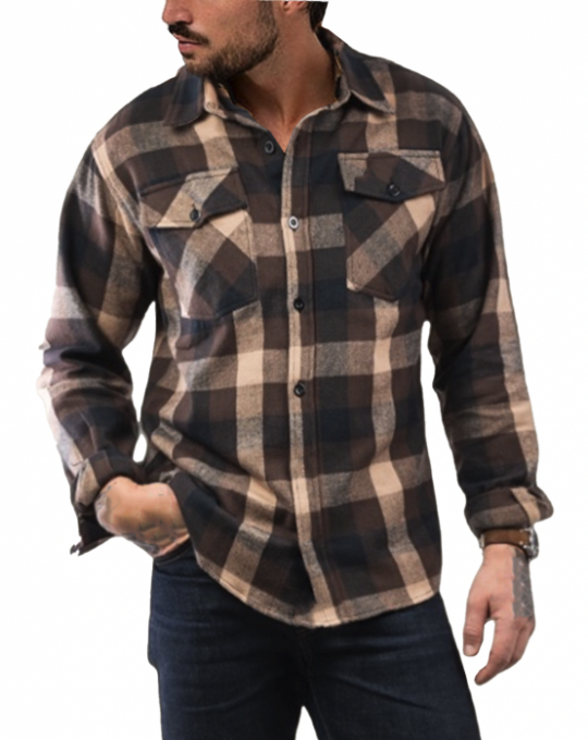 Kevlar Shirt Bronco Ce 17092:2020 Flannel Motorrad Shirt