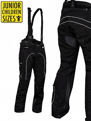 Junior Child Ce Textile Motorcycle Pants - Motorcyclev
