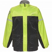 Black Spectre Waterproof Hi-vis-2504 Regenfeste Regenjacke