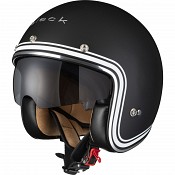 Schwarz Classic Line Offen Matt Schwarz 3003 Jet Motorradhelm