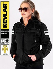 Sweat à Capuche Imperméable Lady Rivalblack Kevlar 17092:2020