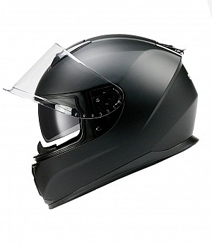 Casque Moto Bno Integral X3 Black Matt Sunvisor