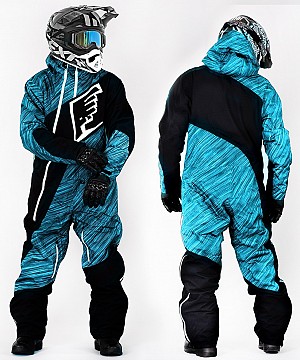 Premium Gravity Sky Blue Overall Atv/snowmobile Ce All-vadersstall