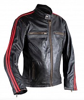 Ladies Nashville Red Line Leather Jacket Mcv