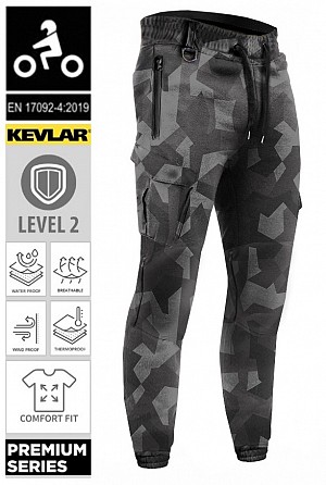 Pantalon De Survêtement Motogp Joggers Dark Camo Wp Ce 17092 Sweatpant Biker Soft Pants Mc Pants