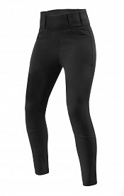 Black Premium Ladies Stretch Ce-aa Motorcycle Mc Leggings