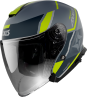 Axxis Sv Of504sv Mirage Sv Damasko D3 Matt Jet Motorradhelm