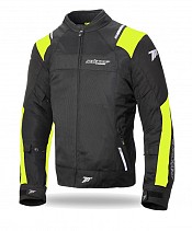 Seventy Degrees Sd-jr52 Verano Racing Amarillo Fluor Motorradjacke