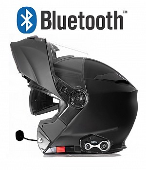 Casque Rs-982 Bluetooth Noir Mat S8x Bluetooth 5.0 Mc