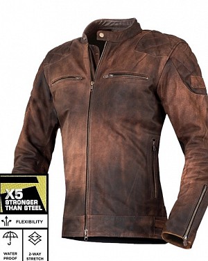 Lady Premium Blake Vintage Brown Leather Jacket