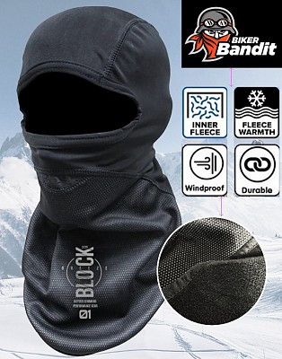 Thermal Blockbreeze Winter Full Face Balaclava Storm Hood