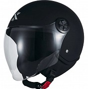 Shox Interceptor Open Face Matt Black Casque Jet