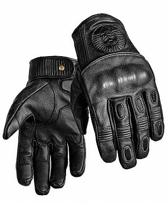 Intruder Hd Vintage Schwarze Sommerhandschuhe