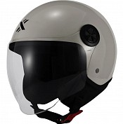 Shox Interceptor Open Face Gloss Grey Jet Mc-helm